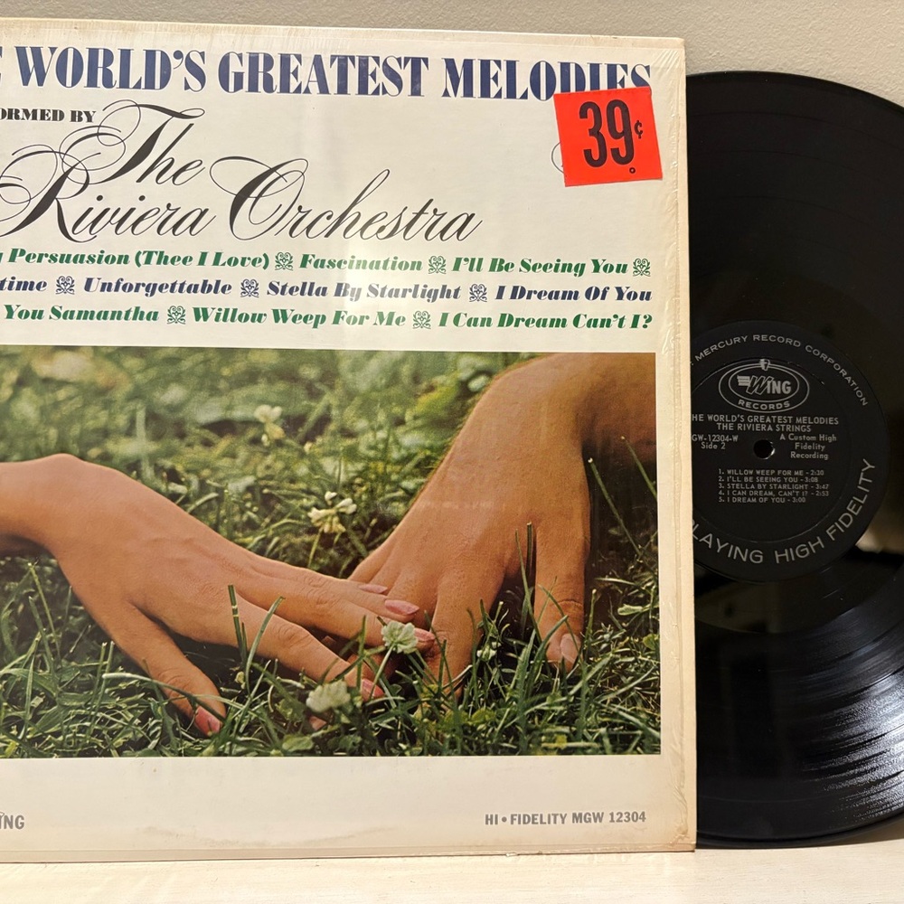 The World's Greatest Melodies Vinyl Record